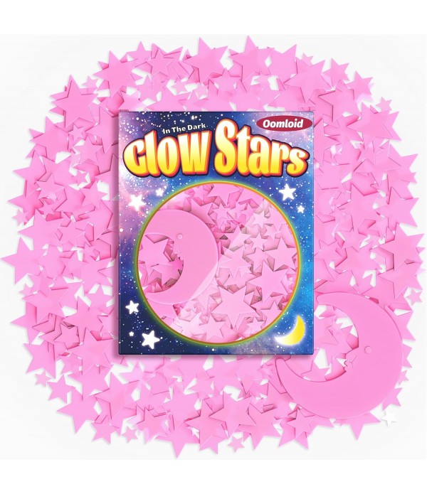 201 Pcs Glow in The Dark Stars Stickers for Ceilin...