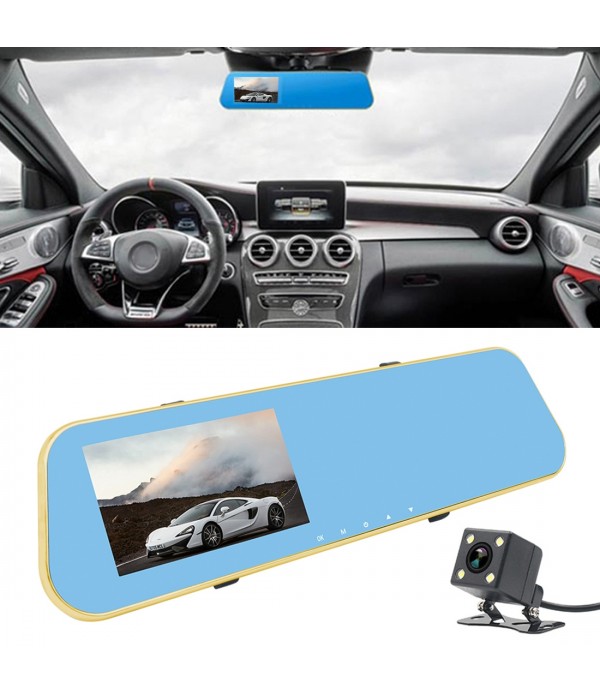 Full HD 1080P 4.3 inch Screen Display Dual Camera ...