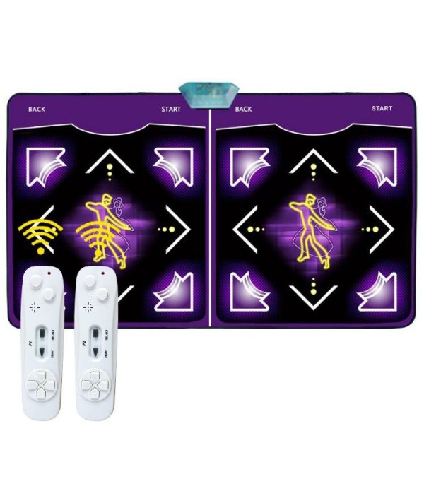 Wired Dance Mat With Motion Sensor - Dual Player F...