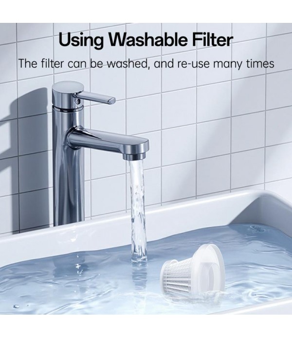 Yesido VC10 Car Portable Handheld Vacuum Cleaner(White)