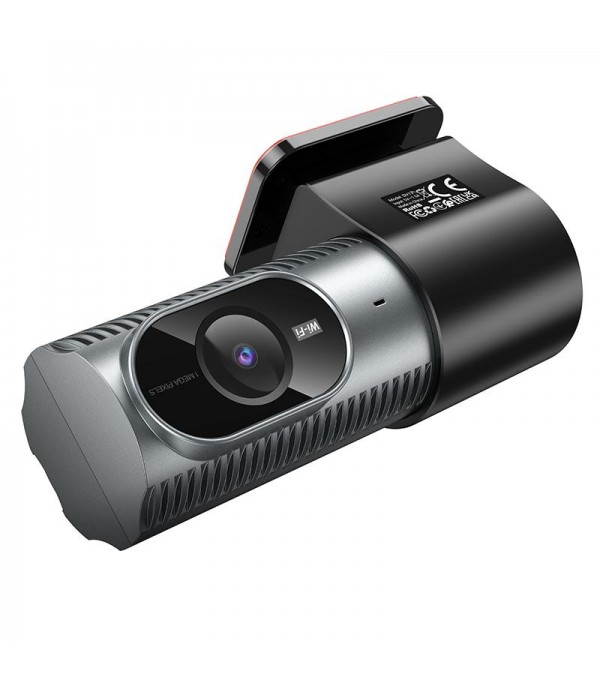 hoco DV13 720P HD Night Vision Screenless Hidden WiFi Driving Recorder(Metal Grey)