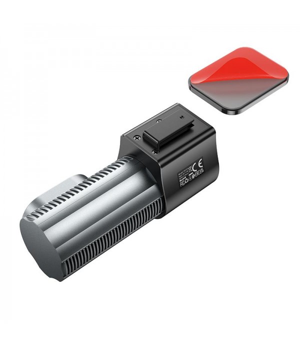 hoco DV13 720P HD Night Vision Screenless Hidden WiFi Driving Recorder(Metal Grey)