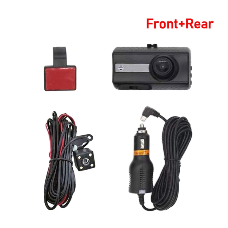 Front-and-Rear-Dual-Camera-HD-InfraredNight-Vision-Car-Dash-Cam-Driving-Recorder-CRP5974-2